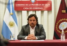 Sáenz enviara a los diputados una rendición de los fondos recibidos de Nación por la pandemia
