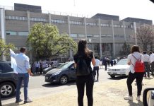 Abogados reclamaron con un bocinazo que el Poder Judicial vuelva a trabajar