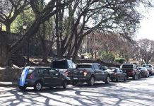 Comerciantes y trabajadores independientes también protestaron hoy por las calles de Salta pidiendo volver al trabajo