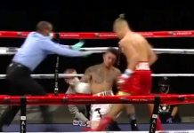 Impactante KO de una de las máximas promesas del boxeo: “Atendí unos negocios sobre el ring y luego celebré mi cumpleaños 18″