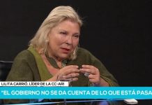 Elisa “Lilita” Carrió con Lanata: “Cristina no fue presa porque Cambiemos no quería que se haga justicia”