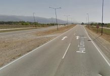 Dos jóvenes armados detenidos al intentar asaltar a una motociclista en la Circunvalación Oeste