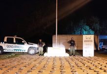 Embarcación: Mandaron 77 kilos de marihuana en remis y ellas iban en moto actuando de punteros