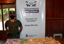 Salta: decomisan más de 6 millones de pesos y 19.200 dólares en dos procedimientos