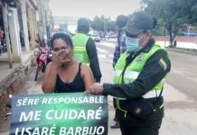 Bolivia: en Bermejo sino usas barbijo pagas una multa, vas 8 horas detenido y tenes que hacer tareas comunitarias