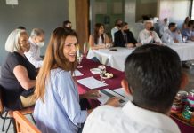 Bettina Romero realizo la primera reunión de gabinete desde Villa asunción