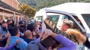 Incidentes en visita presidencial con grupo antiminería en conflicto con Arciani - Política - Elonce.com