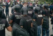 Anuncian movilización de Policias de Oran y San Martín en reclamo de adicionales adeudados