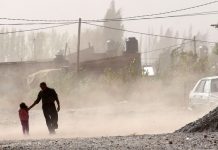 Rige alerta amarilla y naranja por vientos en distintas zonas de Salta