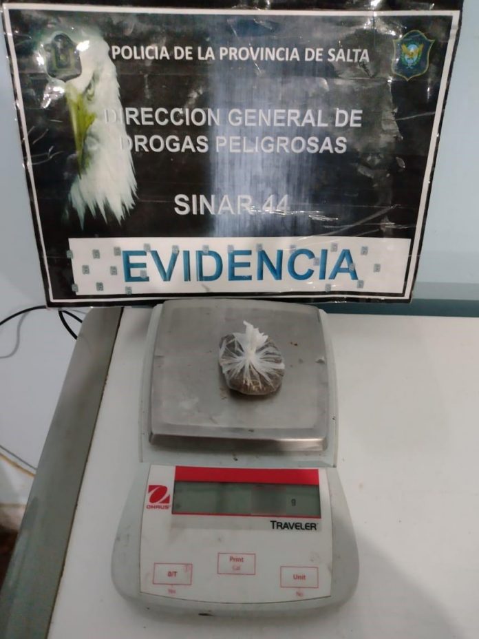 droga en comisaria embarcacion