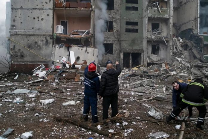 guerra edificio destruido