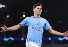 Gol histórico en Champions League y jugadas con el sello de River Plate: el gran partido de Julián Álvarez para el triunfo del Manchester City
