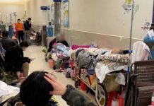 El colapso del sistema sanitario en China por el rebrote de COVID: pacientes en el suelo y falta de camas