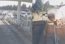 Video: Impresionante accidente en Chile, un automovilista murió tras chocar contra un peaje a 220 kilómetros por hora