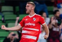 River Plate venció 2-0 a Sarmiento en Junín y es líder de la Liga Profesional