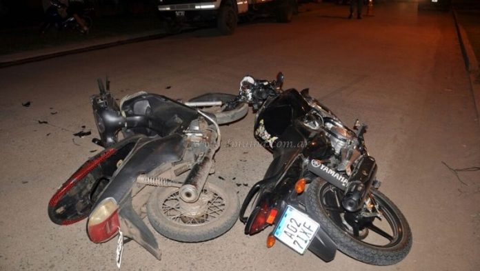 choque de motos en tartagal