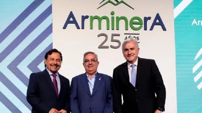 Los gobernadores de Salta, Gustavo Sáenz, de Jujuy, Gerardo Morales, y de Catamarca, Raúl Jalil