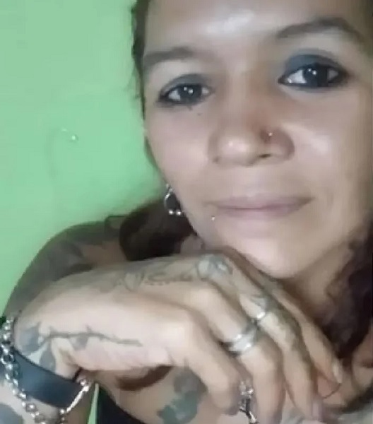 mujer quemada
