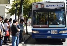 El martes los colectivos de SAETA funcionarán hasta las 19