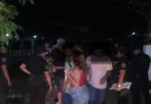 En El Carril se terminó la joda en una bailanta cuando llegó la Policía