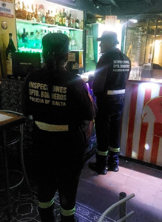 clausura de bomberos
