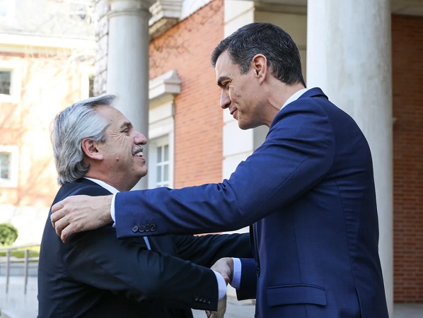 alberto respaldo al ministro español