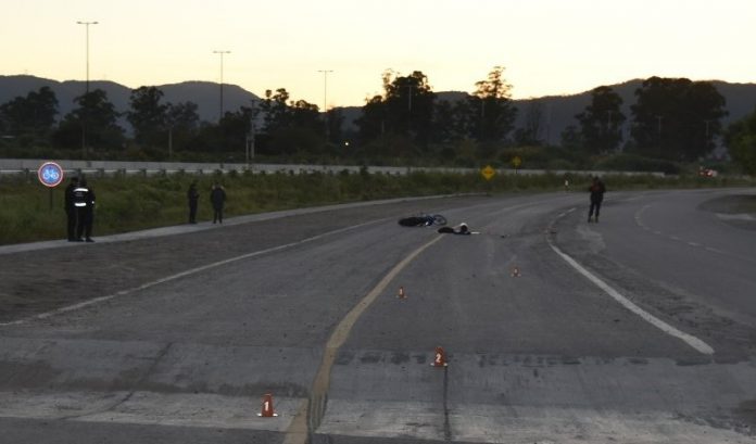 se mato motociclista