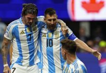 Con goles de Lautaro Martínez y Lionel Messi, Argentina le ganó 2-0 a Angola en su último partido del año
