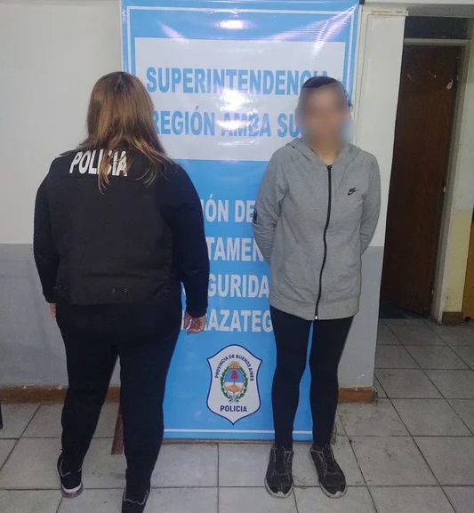 detenida por engregar a sus hijos