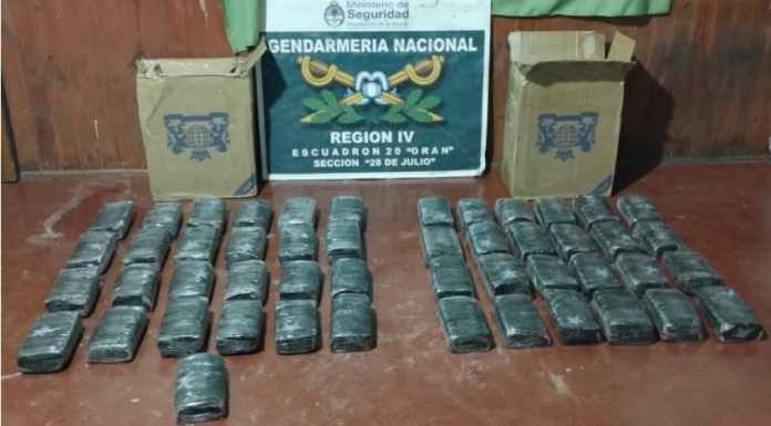 48 kilos de marihuana