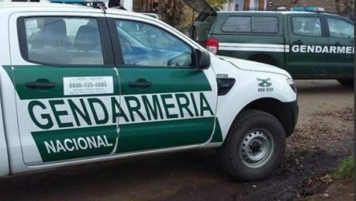 camioneta de gendarmeria