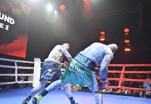 El nocaut del influencer libertario Julio Pitbull al Patón Basile, el guardaespaldas de los Moyano