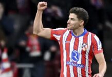 Julián Álvarez marcó dos goles y fue el héroe de la victoria de Atlético de Madrid ante Bayer Leverkusen