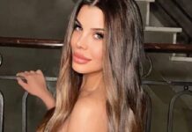 La foto de Charlotte Caniggia en microbikini, al borde de la censura