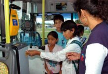 Hasta el viernes está vigente el paso libre estudiantil de SAETA