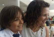 ¡Mientras Fiore sonríe! reanudaron el acampe en la Escuela Carlos Guido Spano de San Antonio de los Cobres