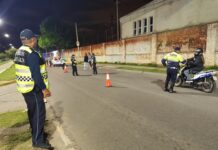 La Policia de Transito secuestró en marzo 124 vehículos y labró 5.843 actas de infracción