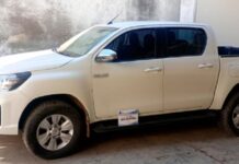 Secuestran en El Bordo una camioneta que había sido robada en Córdoba