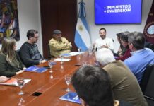 Durand presentó el plan “Menos Impuestos, Más Inversión” ante empresarios del Parque Industrial