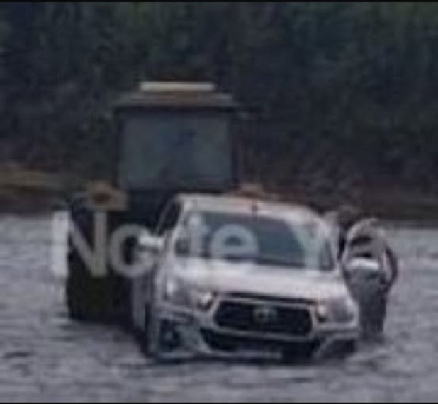 camioneta en el bermejo