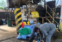 Incineraban drogas en Jujuy y encontraron plastilina reemplazando a ladrillos de cocaína