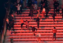 Los videos más impactantes de los graves incidentes del estadio de Independiente que circulan en las redes