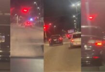 Provocó un choque y huyó cruzando tres semáforos en rojo por la zona sur de la ciudad