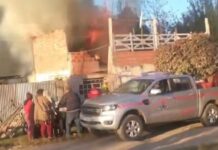 Un incendio destruyó la casa de la familia del pequeño artista oranense Juancito Aybar