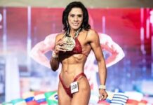 La metanense Mariana Ruiz tricampeona en el torneo internacional de fitness