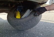 Salieron de Salta con 5 kilos de cocaína en la rueda de auxilio y los pararon en San Juan