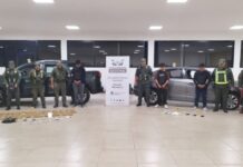 Detienen en Tucumán a 3 bolivianos que pasaron por Cafayate con 43 kilos de cocaína