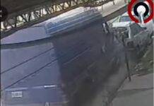 Conducía en estado de ebriedad choco dos autos estacionados, lesionó a un mecánico y se dio a la fuga