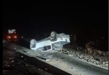 3 heridos en un choque frontal entre dos autos en la ruta 50 en Orán