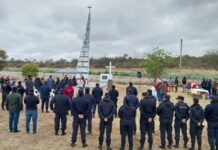 A siete años del trágico choque en El Galpón, homenajearon a policías y civiles fallecidos